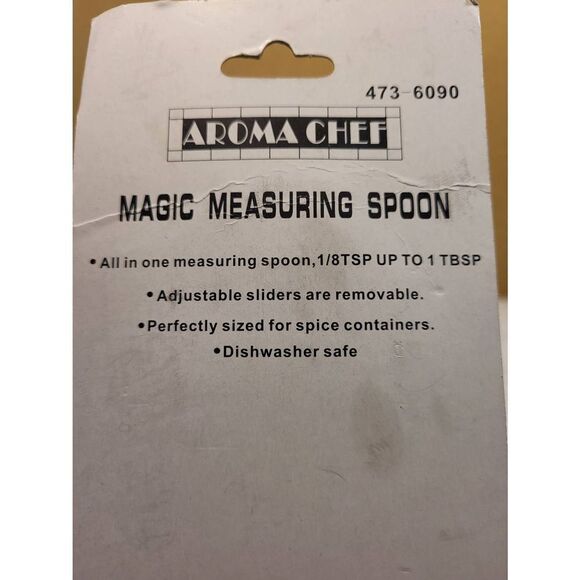 Aroma Chef Adjustable All-in-One Magic Measuring Spoon- NIP - Picture 4 of 4